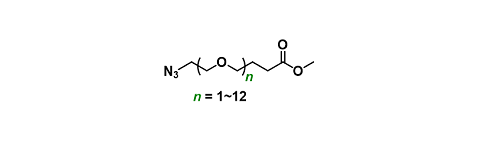 Azido-PEGn-(CH2)3-methyl ester